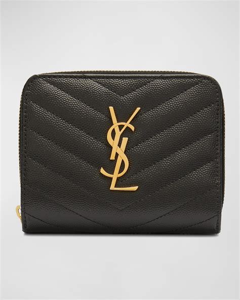 ysl zippy wallet|ysl small wallet for women.